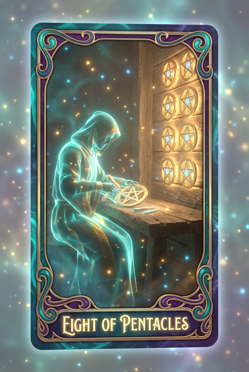 Eight of Pentacles