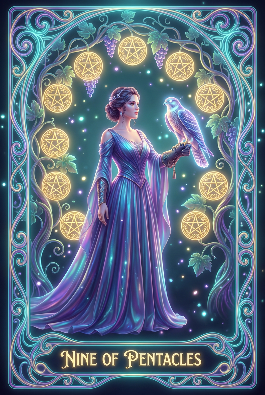 Nine of Pentacles