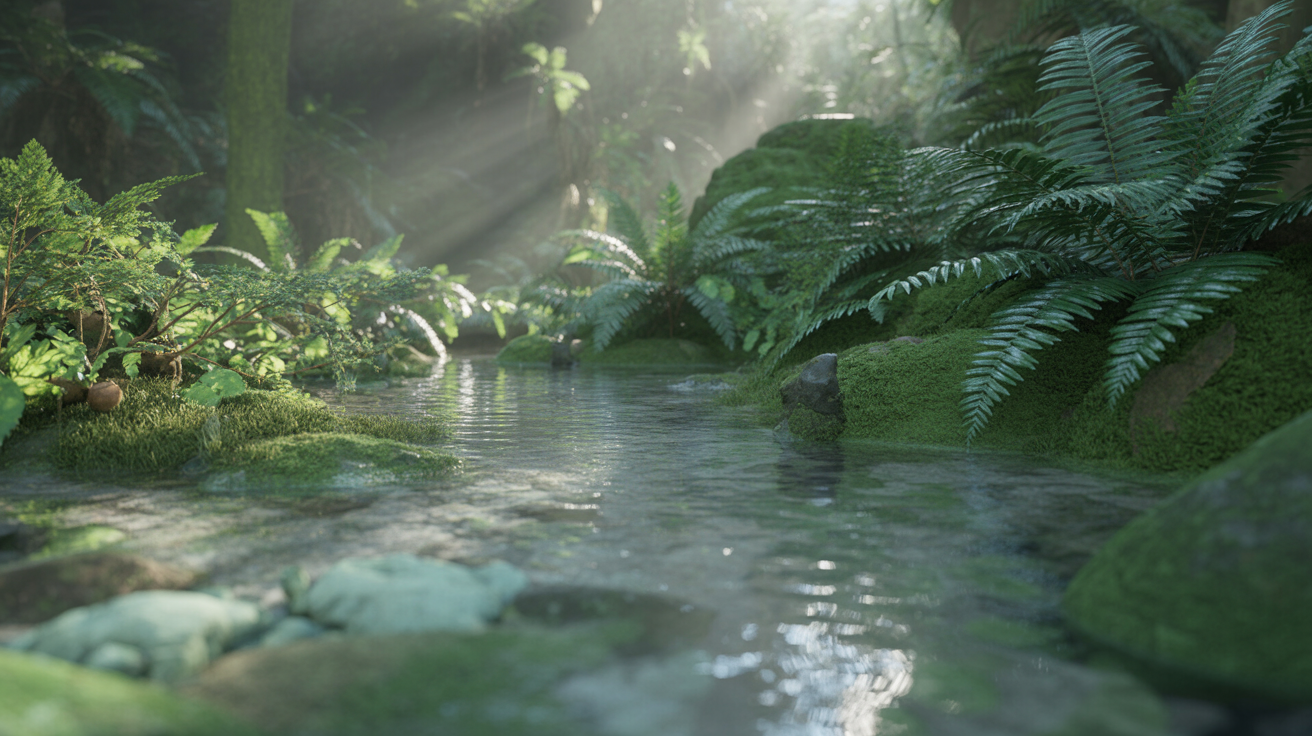 Rainforest stream